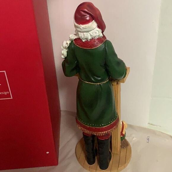 NWT LENOX 2014 SANTA PENCIL FIGURINE ANNUAL CLOCK SHOP COUNTDOWN TO CHRISTMAS‎ - Picture 3 of 6